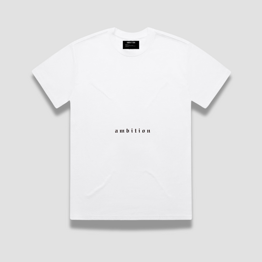 Old English White Classic Tee (unisex)