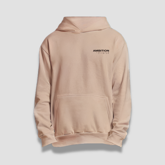 Braille Ambition Sand Hoodie