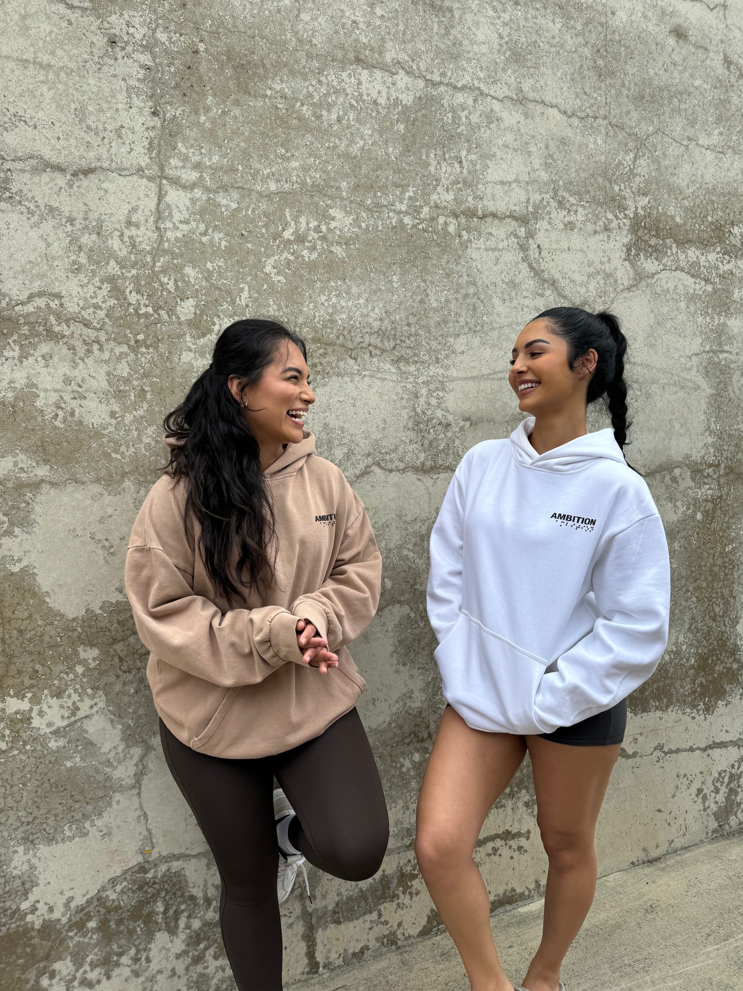 Braille Ambition Sand Hoodie