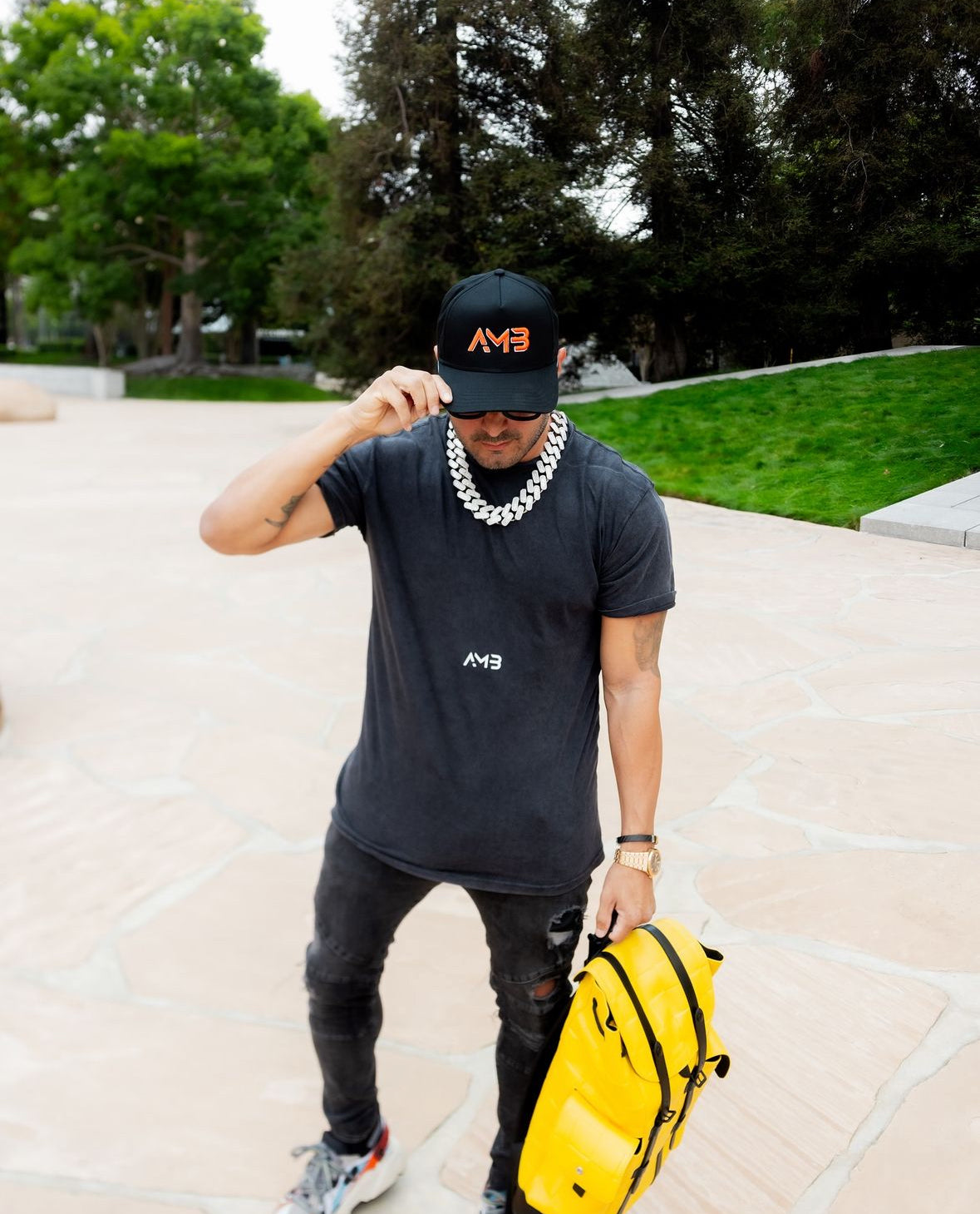 Vintage Black AMB Tee